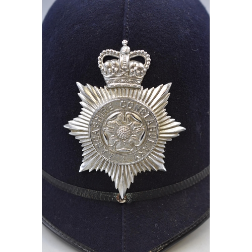 267 - A Lancashire Constabulary Police Helmet, Size Unknown