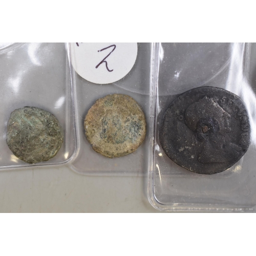 136 - Selection of 12 Roman Coins (Various Dates)