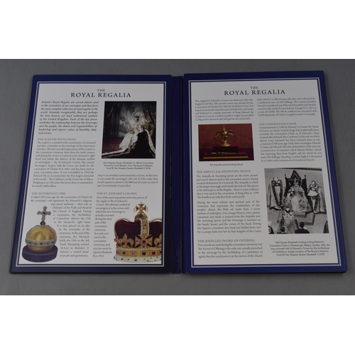 156 - Sapphire Jubilee (1953 - 2018) Coin Collectors Pack includes Six Solid Silver and Gold Plated Coins ... 