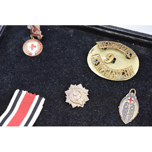 170 - Mixed Selection of Badges and Medals to include Special Constabulary Medal, Red Cross and more