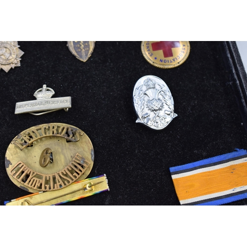 170 - Mixed Selection of Badges and Medals to include Special Constabulary Medal, Red Cross and more