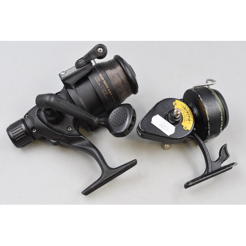 294 - Two Fishing Reels, Includes K.P. Morritt's 'Intrepid' and Kingfisher 300x. AF