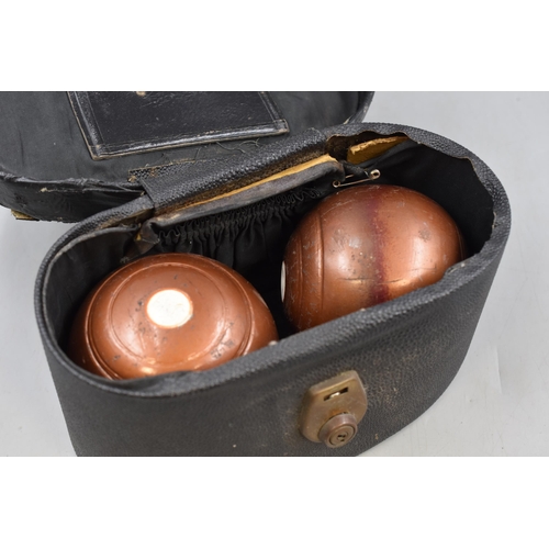 192 - Pair of Vintage Vitalite Indoor/Lawn Bowls