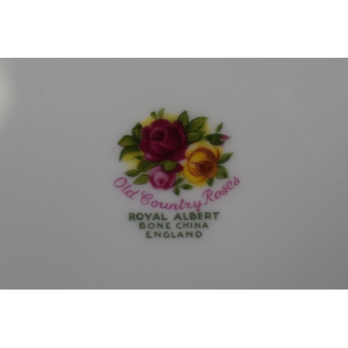 308 - Six Royal Albert Old Country Roses Dinner Plates