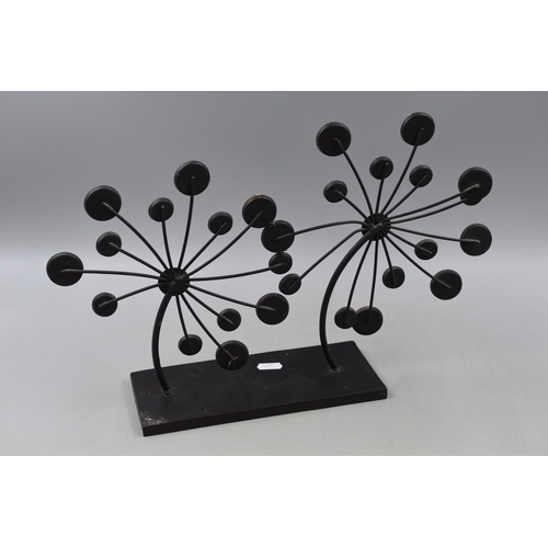 338 - Contemporary Iron Windmill Art Table Decoration