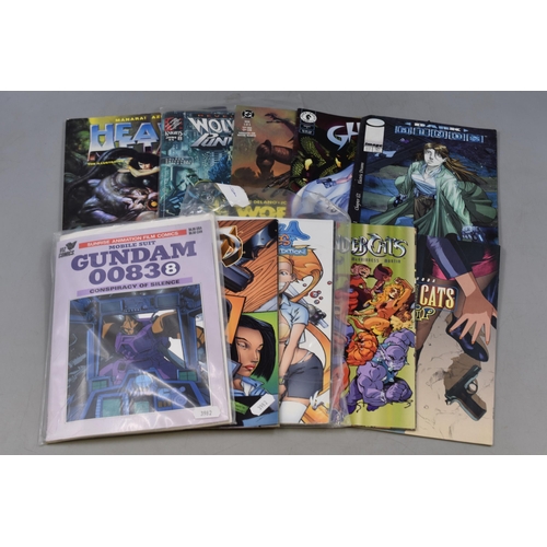 469 - Selection of Comics including Viz, Wildstorm, Dark Horse, DC, and More