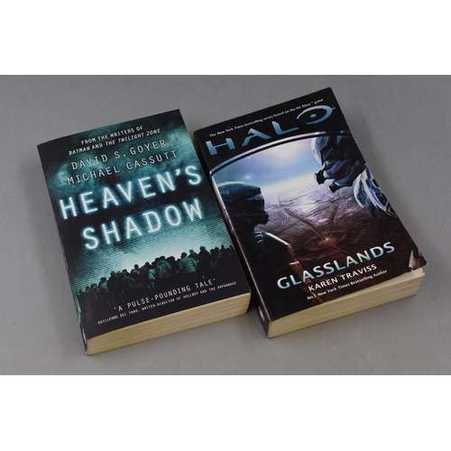 471 - Two Books Including Halo Glasslands and Heaven's Shadow