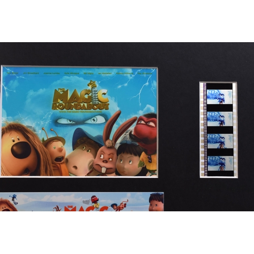 472 - Five Childrens Films Presentation Film Cells. Includes Madagascar, The Magic Roundabout and Elf.