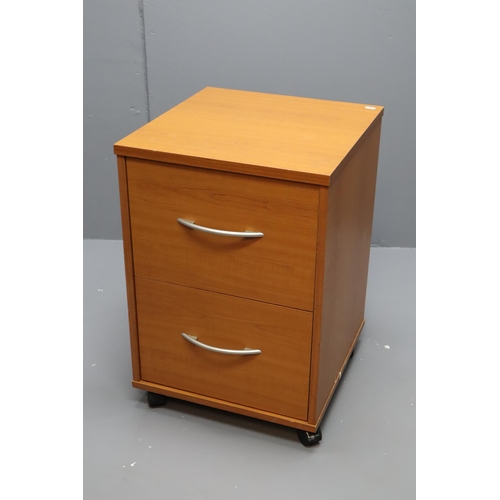 482 - Office Two drawer Unit a/f