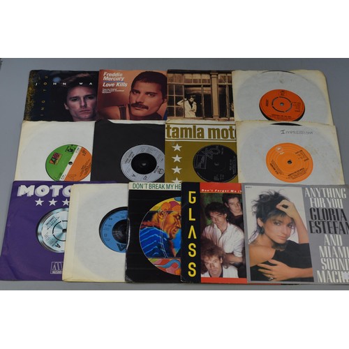 416 - Approx 37 Vinyl Singles including Rainbow, Nick Kershaw, Gloria Estefan, Air Supply and Lots More.