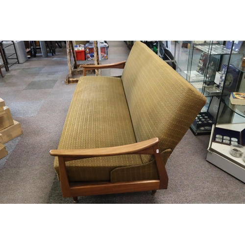 489 - Mid Century Danish Style Teak Sofa Bed (78