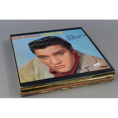 425 - Collection of Pre-Owned Vinyl Elvis Presley LP's to Include 'Loving You', Separate Ways and More