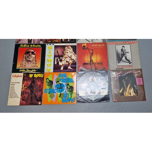 429 - Twenty Pre-Owned Vinyl Records Includes Iggy Pop, Emmerson Lake & Palmer and More All Shown In P... 