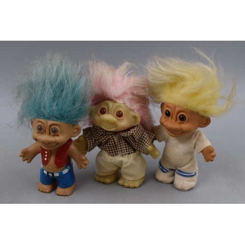 434 - Selection of 9 Russ Troll Figures