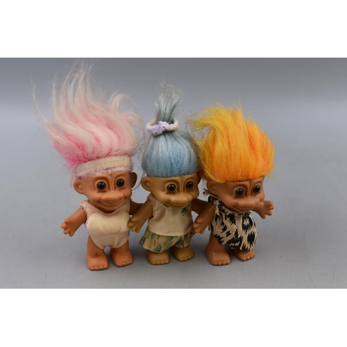 434 - Selection of 9 Russ Troll Figures