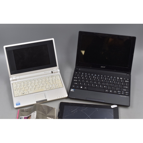 442 - A Selection of Electricals for Spares and Repairs, WIth a Nokia N95-1 Manual. Includes iPad, Asus Ee... 