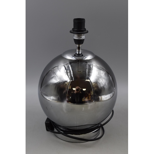 618 - Clear Dome Lamp Approx 12