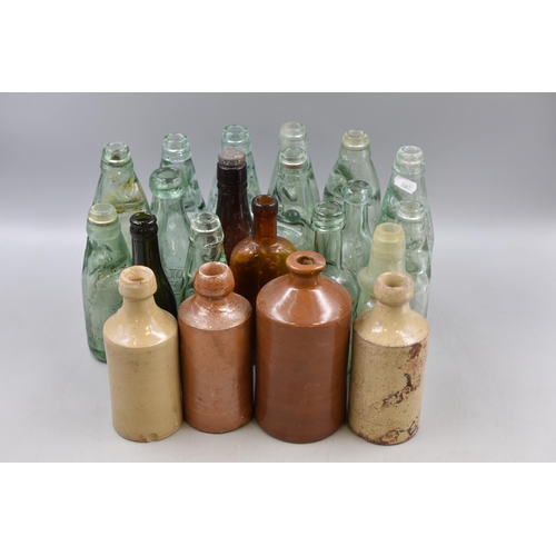 623 - A Large Selection of Collectable Bottles, Mostly From Bolton. Includes Rothwell & Sons, T. Pembe... 