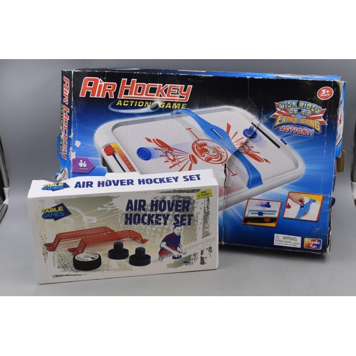 633 - Two Air Hockey Sets