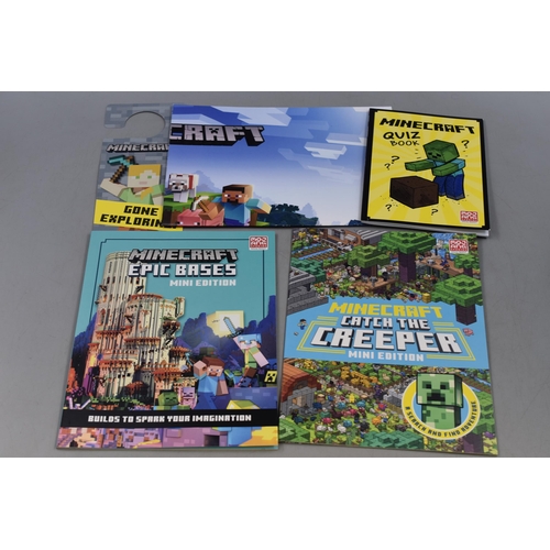 634 - Selection of Minecraft Items Including Minecraft The Ultimate Explorer's Collection and Ultimate Con... 