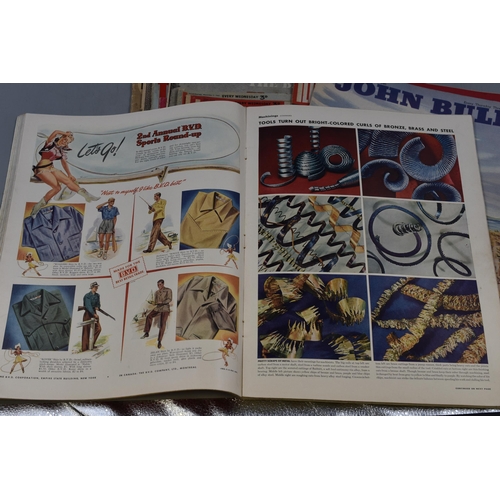 638 - Selection of 1930s & 40s Magazines including John Bull, Weekly Illustrated, Life, and More