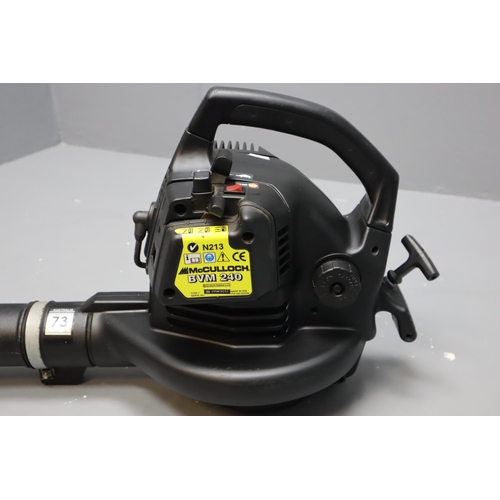 545 - McCulloch BVM 240 Petrol Leaf Blower, Untested (Good Compression)