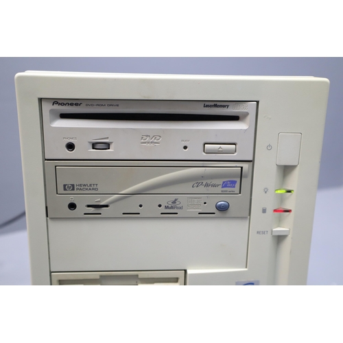 652 - MAXXPC Intel Pentium III Tower System with DVD Drive, CD Writer, Disk Drive and More