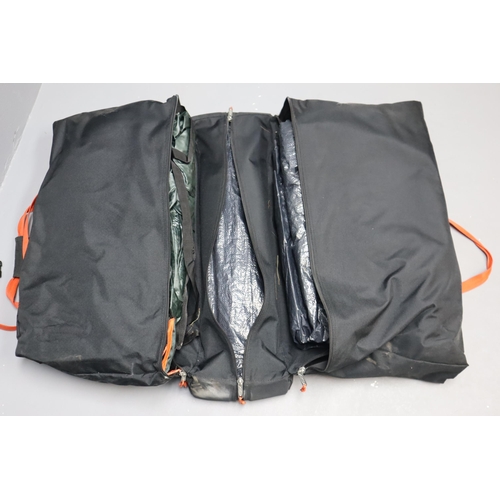 552 - Two Camping Tents. Includes Gelert Monsoon 4 And Vango Borrowdale 2. All Pieces Appear There, But No... 