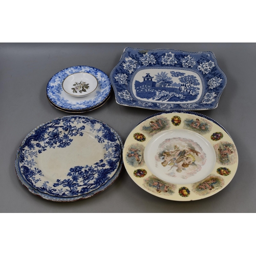 700 - Mixed Lot to include Royal Doulton Casserole Dish with Serving Plate, and a Selection of Plates