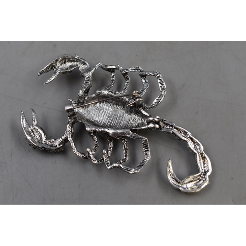 20 - Scorpion Brooch with Articulated Tale (3.5