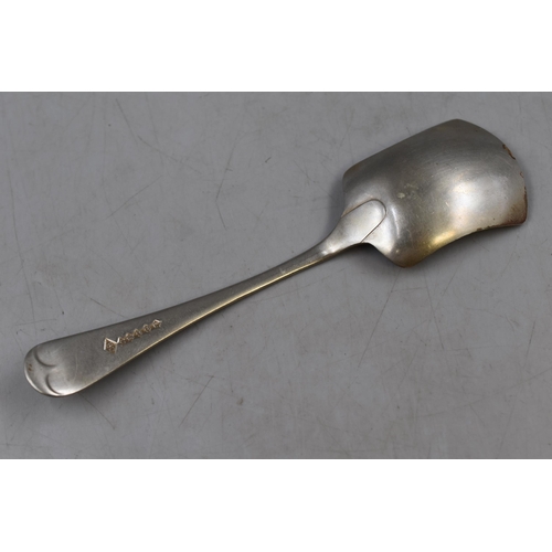 29 - J G Greaves CS Silver Sugar Spoon (Length 5