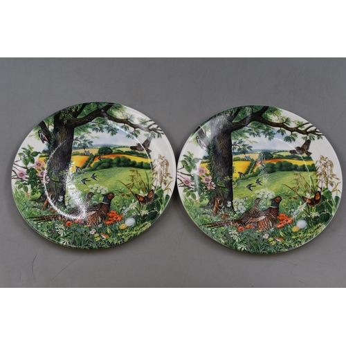 315 - Selection of 7 Collectors Plates including Royal Stafford Scrooge and Marleys Ghost, Royal Worcester... 