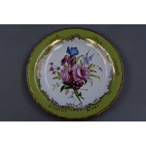 319 - Five Coalport Collectors Plates From The Celebration of Roses Collection, Royal Doulton Brnbury Edge... 