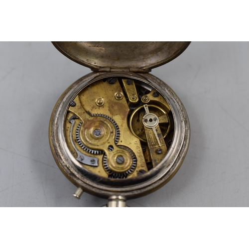 72 - Reckless Swiss Made Pocket Watch (Working)