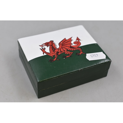 79 - Welsh Dragon Pocket Watch complete with Presentation Box