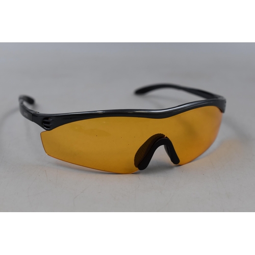 344 - Pair of Aspex Sports Glasses with Spare Interchangeable Lenses in storage case