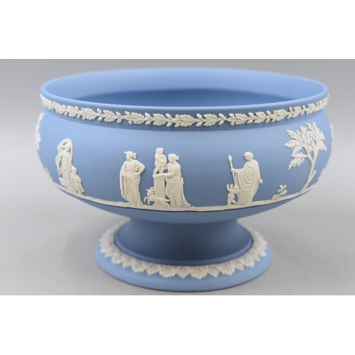 97 - Wedgwood Jasperware Dancing Hours Bowl Complete with Paperwork (8