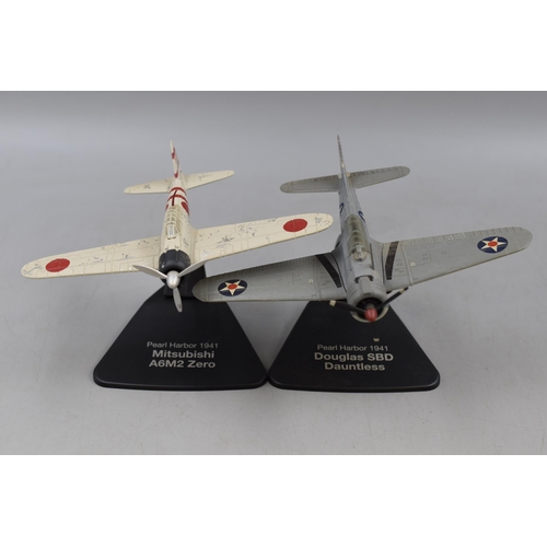 138 - Five Die-Cast Scale Model Aircraft including Hawker Hurricane, Westland Lysander, and More (A/F)