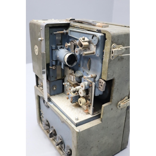 406 - Two Vintage Pathescope 9.5mm Film Projectors, In Cases. Includes Pathescope Type H and Pathe Marigna... 