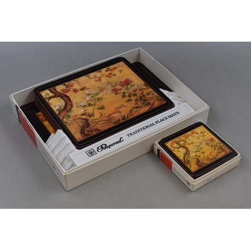 417 - Set of Pimpernel Place Mats and Coasters in Original Boxes