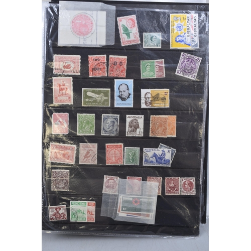 421 - Large Selection of Mixed Definitive and Pictorial World Stamps including Australian dating from the ... 