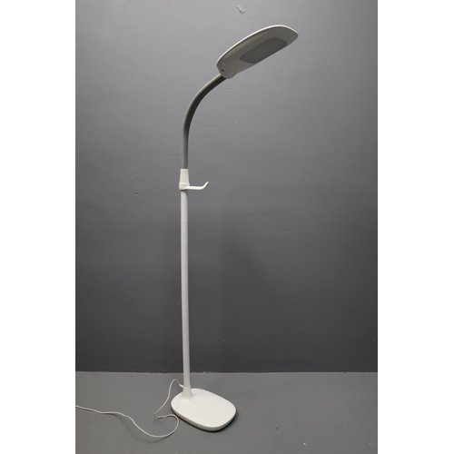 168 - An Aglaia Modern Adjustable Floor Lamp, With Touch Sensitive For Colour and Brightness. Working When... 