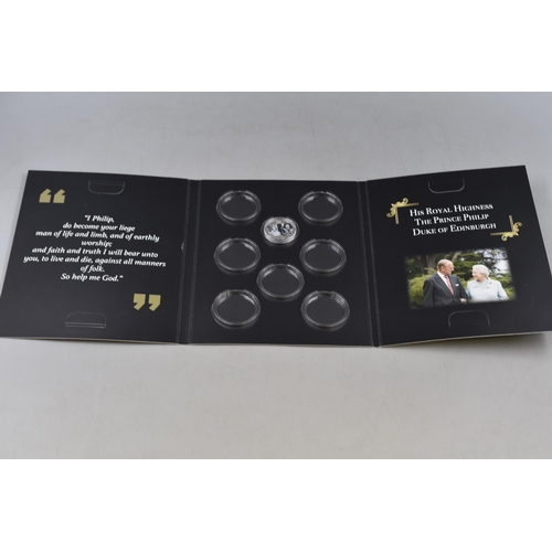 184 - London Mint Strength & Stay Coin Collectors Pack. Includes One Commemorative Half Crown Coin.