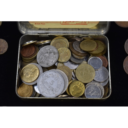 185 - Large Selection of Mixed Coinage including Pennies, Half Pennies, Three Pence and more