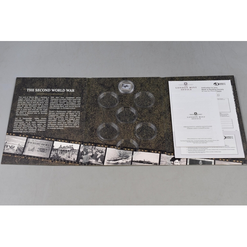 189 - London Mint The Road to Victory Coin Collectors Pack, including One Commemorative Half Crown Coin