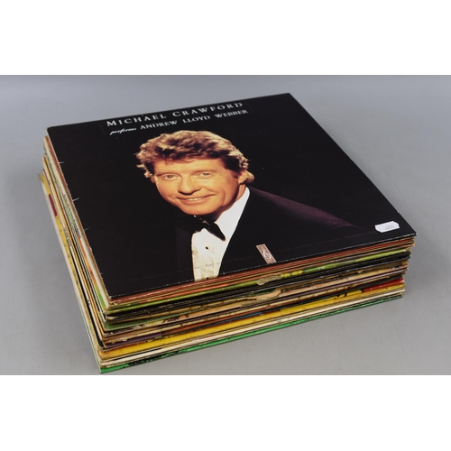 477 - Selection of Various Pre-Owned Musical /Film/TV Vinyl LP's to Include Michael Crawford, My Fair Lady... 