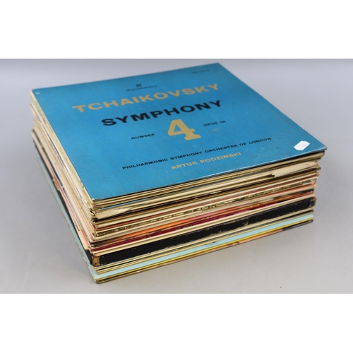 479 - Large Selection of Various Pre-Owned Classical Vinyl LP's To Include Pierces From Beethoven, Dvorak,... 