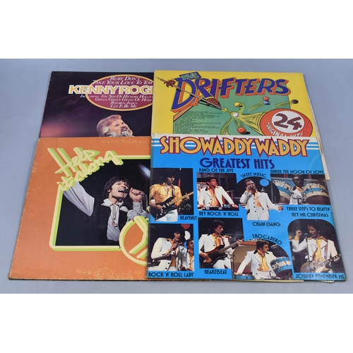 482 - Large Selection of Various Pre-Owned 1970's Vinyl LP's to Include The Drifters, Cliff Richard, Bee G... 