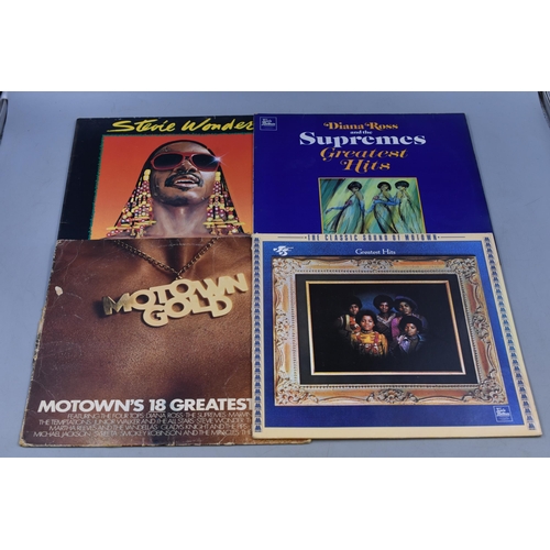 483 - Selection of Pre-Owned Motown Vinyl LP's to Include Stevie Wonder, Smokey Robinson & The Miracle... 