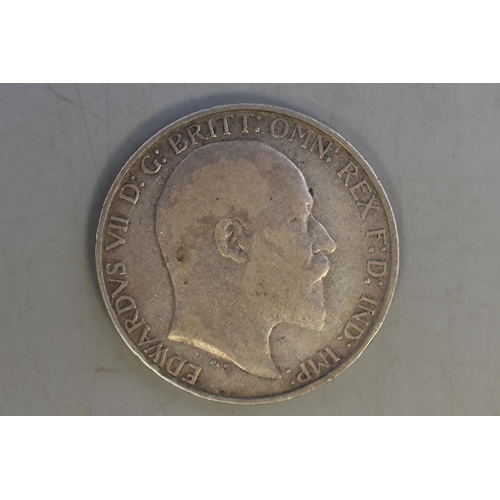 200 - A UK Silver Edward VII 1904 Florin